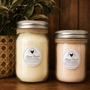 Mason Jar Candle 1