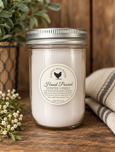Small Mason Jar Candles
